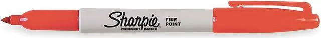 Alt view image 2 of 16 - SHARPIE 30002B Permanent Marker, Red, Fine Tip, Capped, 12 PK