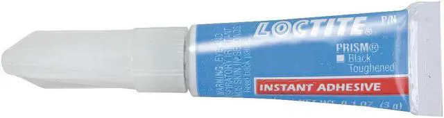 Main image of LOCTITE 233757 Instant Adhesive, 410 Series, Black, 0.1 oz, Tube