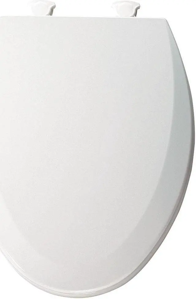 Main image of BEMIS 1500EC 000 Elongated Toilet Seat W/Cover, Closed Front, External Check