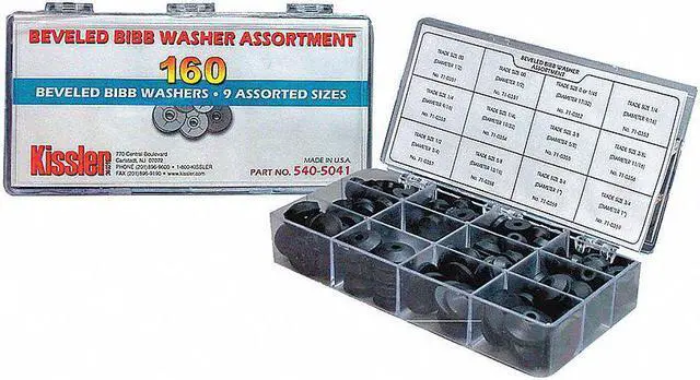 Main image of Kissler Beveled Washer Kit  Rubber 540-5041
