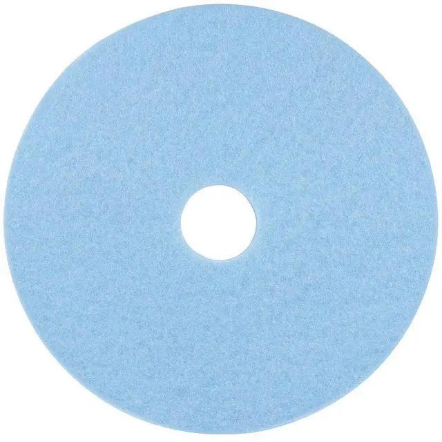 Alt view image 3 of 3 - 3M 3050 Burnishing Pad,20 In,Sky Blue,PK5