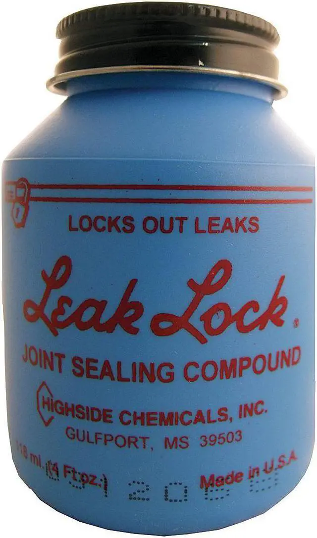 Alt view image 2 of 2 - HIGHSIDE CHEMICALS HS10004 Joint Sealing Compound Jar, Leak Lock, Blue