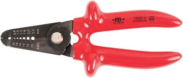 Main image of WIHA 10250 6 3/8 in Wire Stripper 20 to 10 AWG