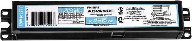 Main image of ADVANCE ICN-3TTP40-SC Electronic Ballast,CFL Lamps,120/277V