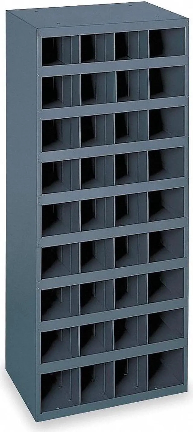 Main image of DURHAM MFG 358-95 Prime Cold Rolled Steel Pigeonhole Bin Unit , 12 in D x 42 in