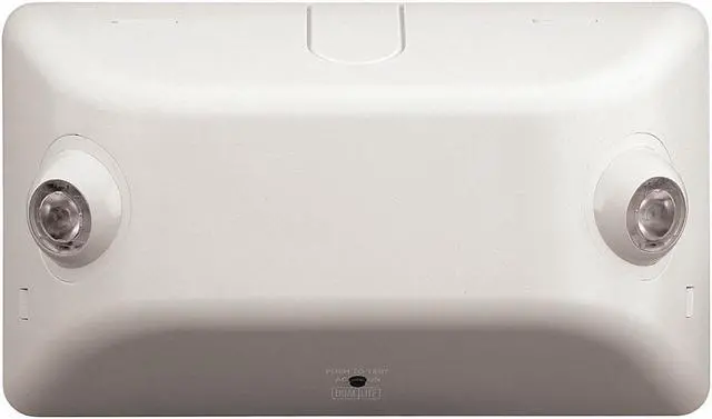 Alt view image 2 of 3 - DUAL-LITE EV2D HUBBELL LIGHTING - DUAL-LITE 2 LED Lamps, Emergency Light