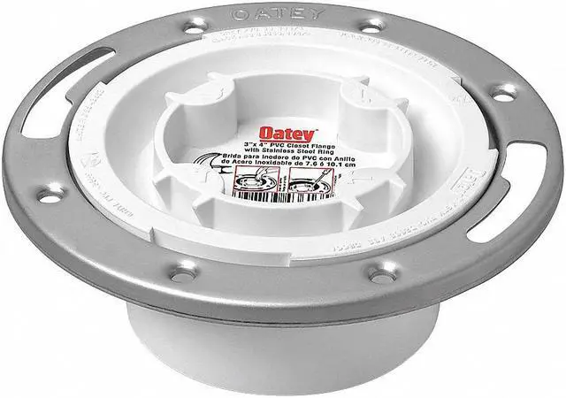 Alt view image 4 of 8 - OATEY 43553 Toilet Flange, Floor, With Stainless Steel Ring