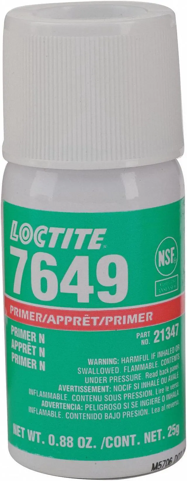 Main image of LOCTITE 231020 Primer N 7649,Aerosol Can,25g,Green 7649(TM) Primer(TM)