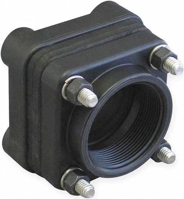 Alt view image 2 of 3 - BANJO BF220 2" FNPT Bolted Bulkhead Tank Flange