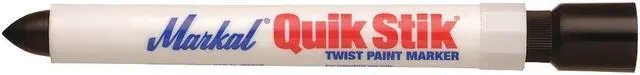 Alt view image 2 of 3 - MARKAL 61050 Solid Paint Marker, Large Tip, Black Color Family