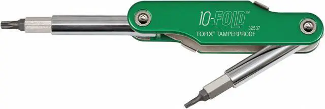 Main image of KLEIN TOOLS 32537 10-Fold™ Torx® Tamperproof Screwdriver/Nut Driver