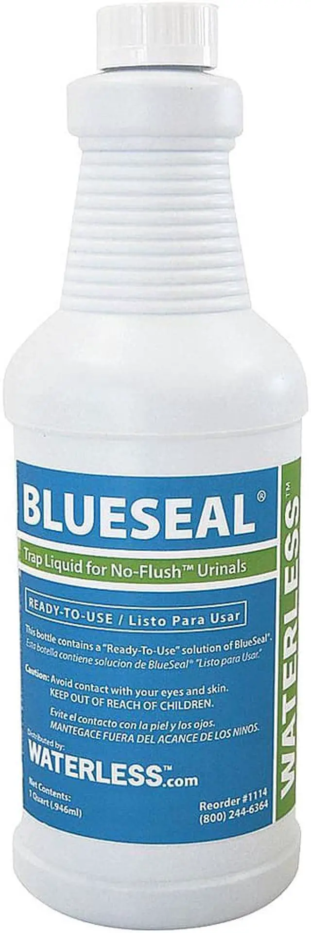 Alt view image 2 of 6 - WATERLESS NO-FLUSH URINAL 1114 Waterless Urinal Sealant, Ready To Use, 1 qt,