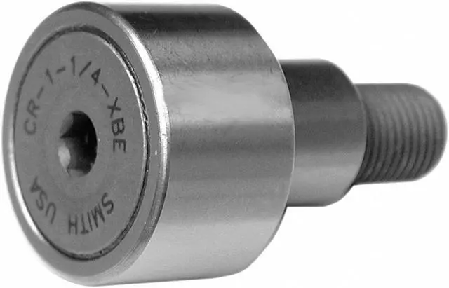 Main image of SMITH BEARING CR-2-XBE Cam Follower,Std Stud,Hex Socket,Sealed
