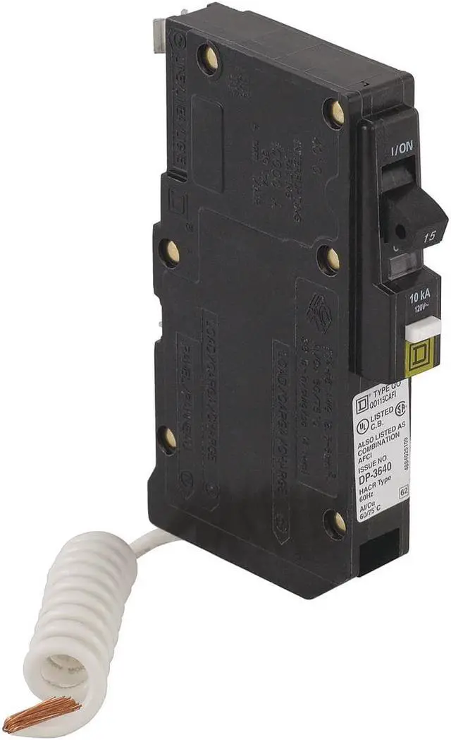 Main image of SQUARE D QOB120CAFI Miniature Circuit Breaker, HOMELINE Series, 20A, 1 Pole,