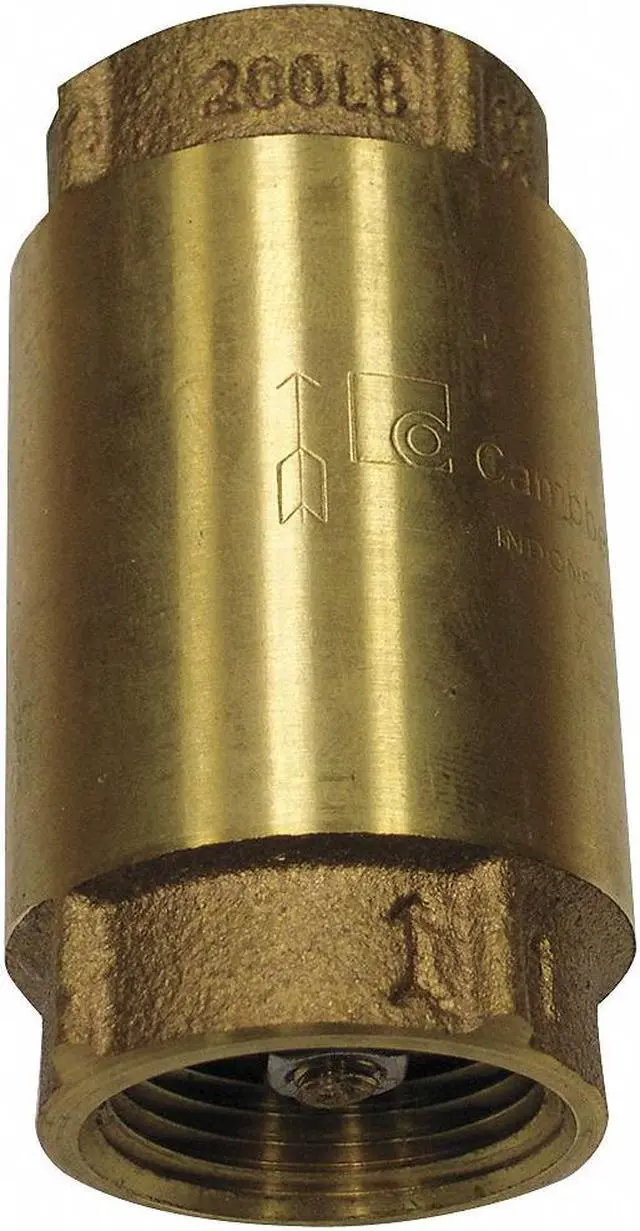 Main image of CAMPBELL CV-3TLF 3/4" FNPT Low Lead Brass Spring Check Valve