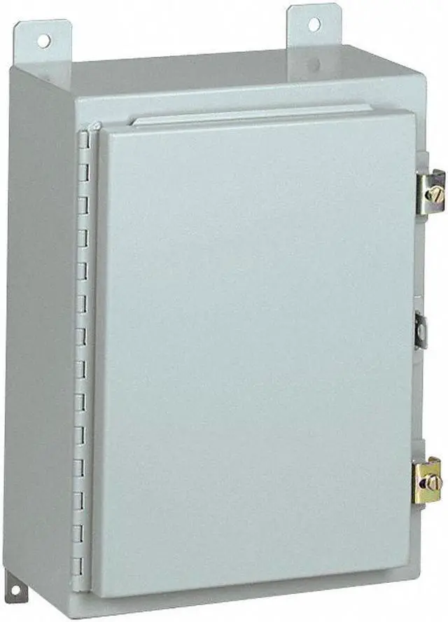 Main image of WIEGMANN N12161208 Padlockable Hasp Electrical Enclosures, 16 in H, 8 in D, 12
