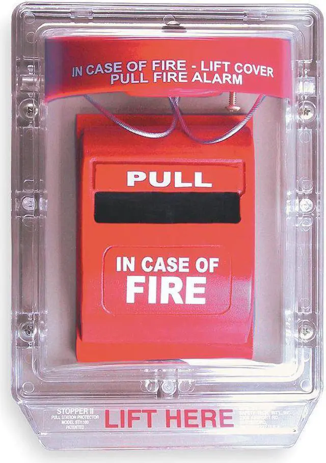 Alt view image 3 of 4 - Pull Station Cover, Horn, H 10-13/64 In