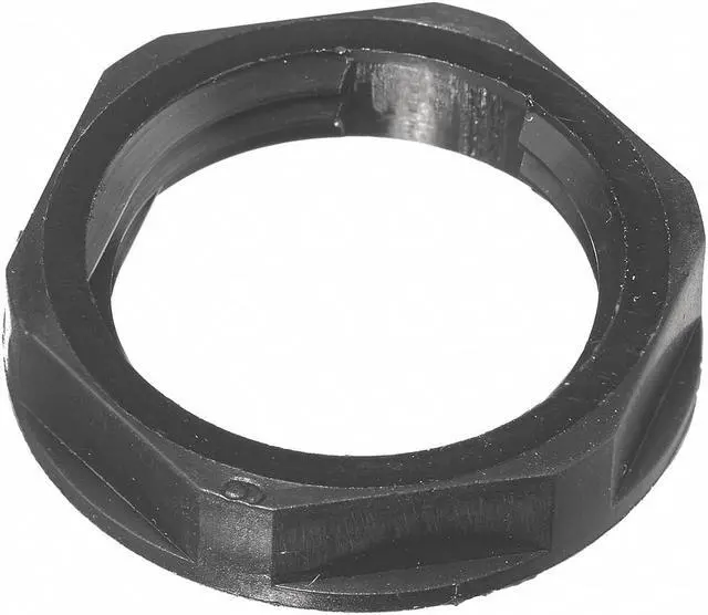 Alt view image 2 of 3 - HUBBELL WIRING DEVICE-KELLEMS 31622002L Cord Connector Locknut,Nylon,3/8 In