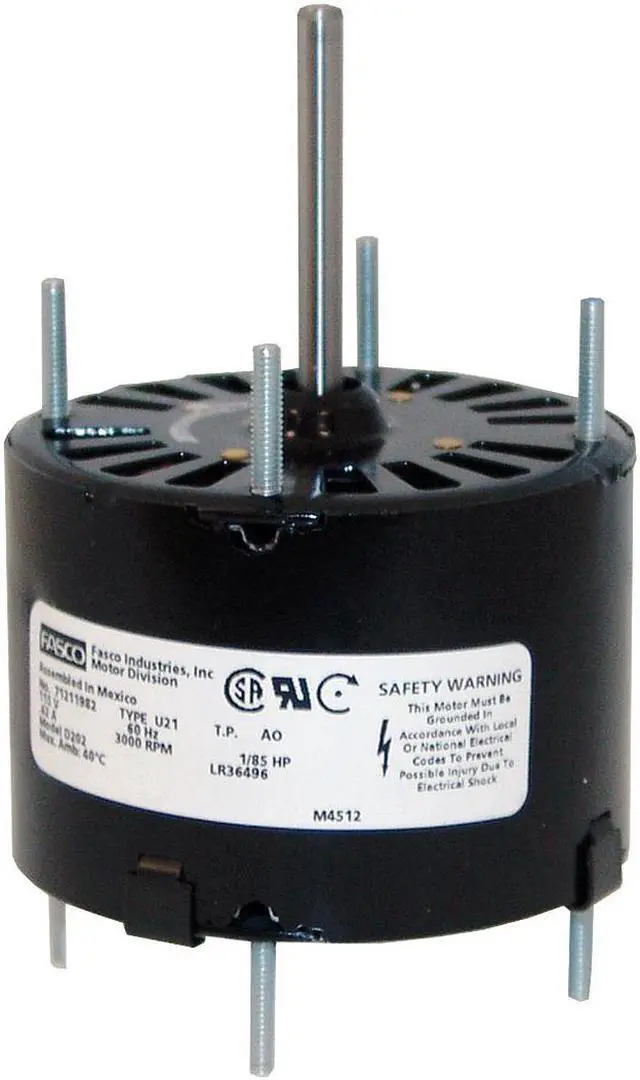 Main image of FASCO D190 HVAC 3.3 In Motor,1/40 HP,230V,CW