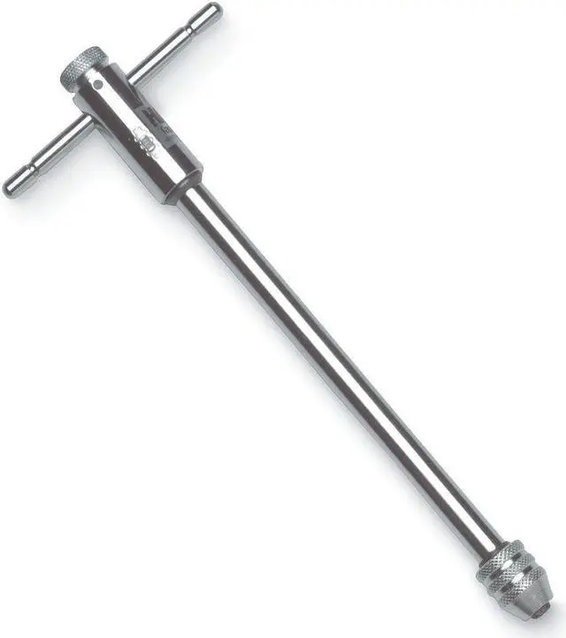 Main image of IRWIN HANSON 21110 T Handle Tap Wrench,Ratchet,10 In Length