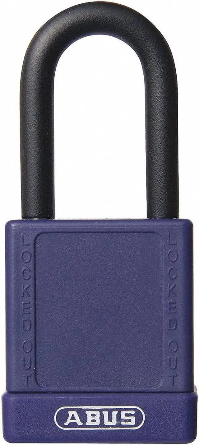 Main image of ABUS 74/40 KD PURPLE Lockout Padlock, KD, Purple, 1-3/4"H