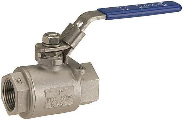 Main image of NIBCO NL95X0A 1" FNPT Stainless Steel Ball Valve 2-Way