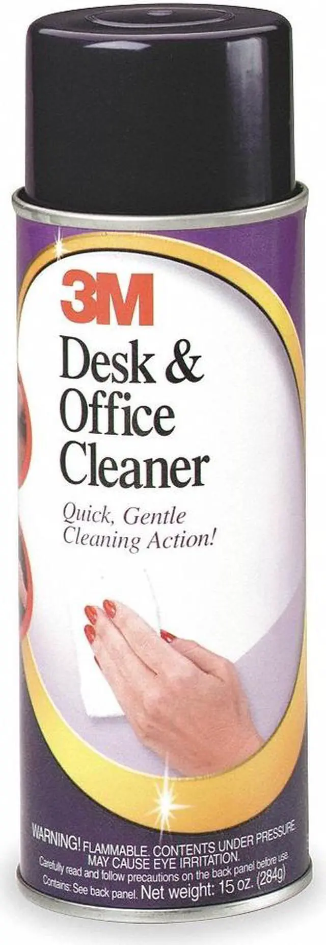 Alt view image 2 of 2 - 3M 573 Desk & Office Spray Cleaner, 15 oz. Aerosol