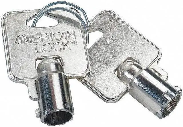 Main image of AMERICAN LOCK AKTBOX Key Blank,Steel,Circular,7 Pins,PK25