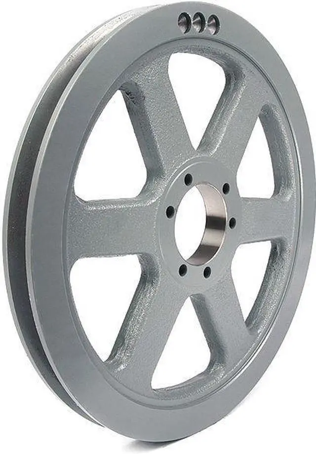 Alt view image 2 of 3 - TB WOOD'S 1241B 1/2" to 1-15/16" Bushed Bore 1-Groove Standard V-Belt Pulley