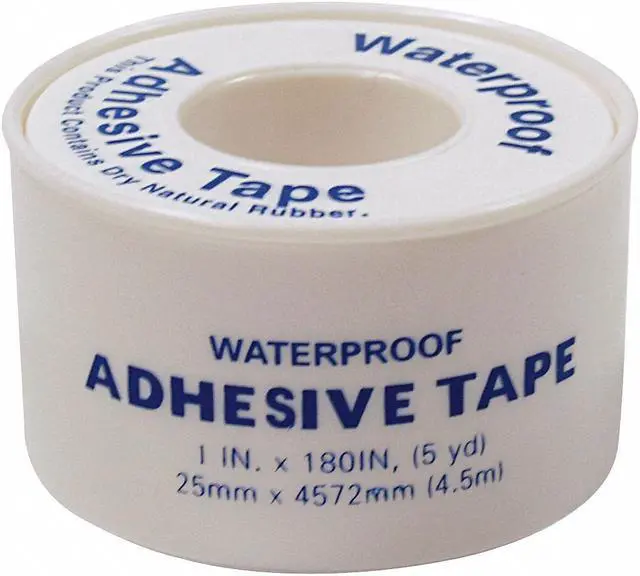 Alt view image 2 of 4 - MEDIQUE 62101 Adhesive Tape, White, 1 In. W, 5 yd. L