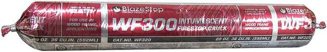 Main image of SPECSEAL WF320 Fire Barrier Sealant,20 oz.,Red,Latex