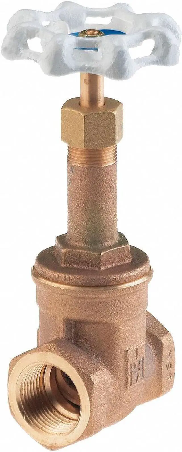 Main image of MILWAUKEE VALVE UP148 1 Gate Valve,1 In.,Bronze,Rising Stem