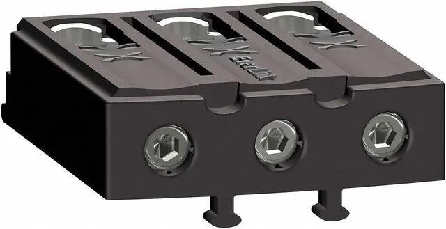 Alt view image 2 of 2 - SCHNEIDER ELECTRIC LAD96560 Power Termination Block,Size 3