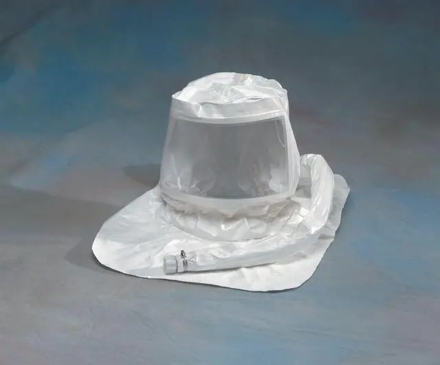 Alt view image 2 of 2 - ALLEGRO INDUSTRIES 9911-29 Poly Coated Tyvek(TM) Hood,