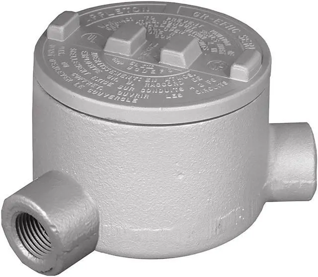 Main image of APPLETON ELECTRIC GRN50-A Conduit Outlet Body,N,1/2 In.