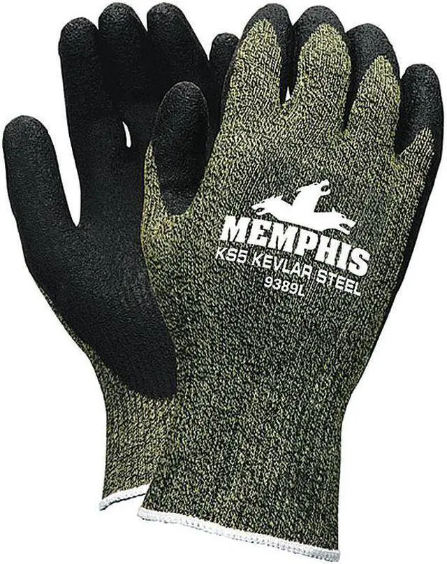 Main image of MCR SAFETY 9389XXL Cut Resistant Coated Gloves, A4 Cut Level, Latex, 2XL, 1 PR