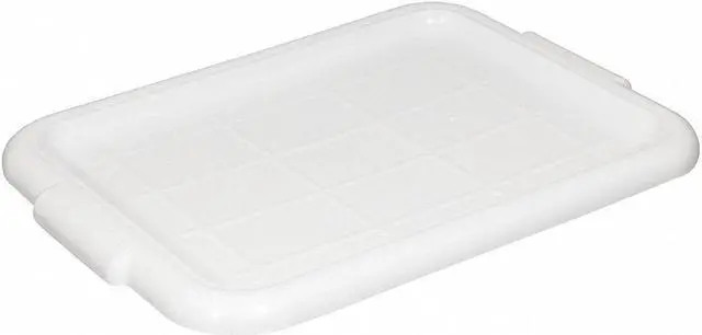 Main image of CRESTWARE BTLIDWH Bus Tub Lid,White,Polypropylene