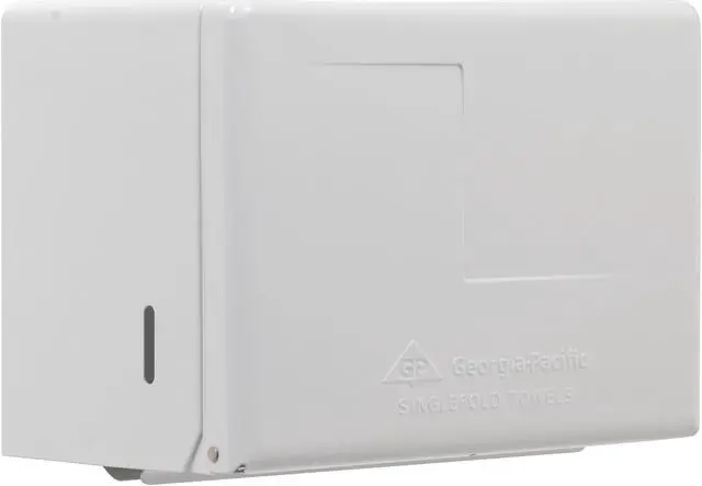 Alt view image 2 of 6 - GEORGIA-PACIFIC 56701 7-1/8"H x 11-5/16"W, Towel Dispenser, White