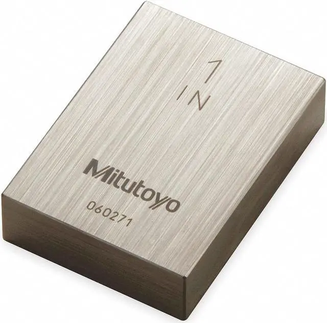 Alt view image 2 of 3 - MITUTOYO 611201-531 Gage Block,Rectangular,1.00 In,ASME 0