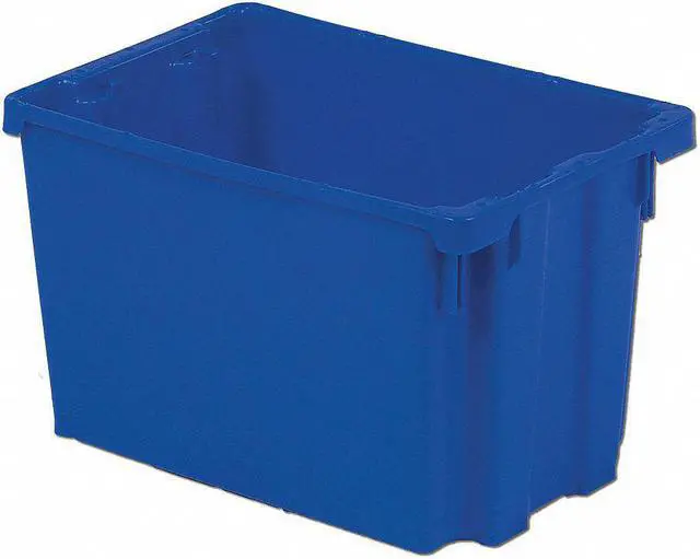 Alt view image 2 of 2 - LEWISBINS SN2618-10 RED Hang & Stack Storage Bin, Plastic, Red, 10 1/2 in H, 18