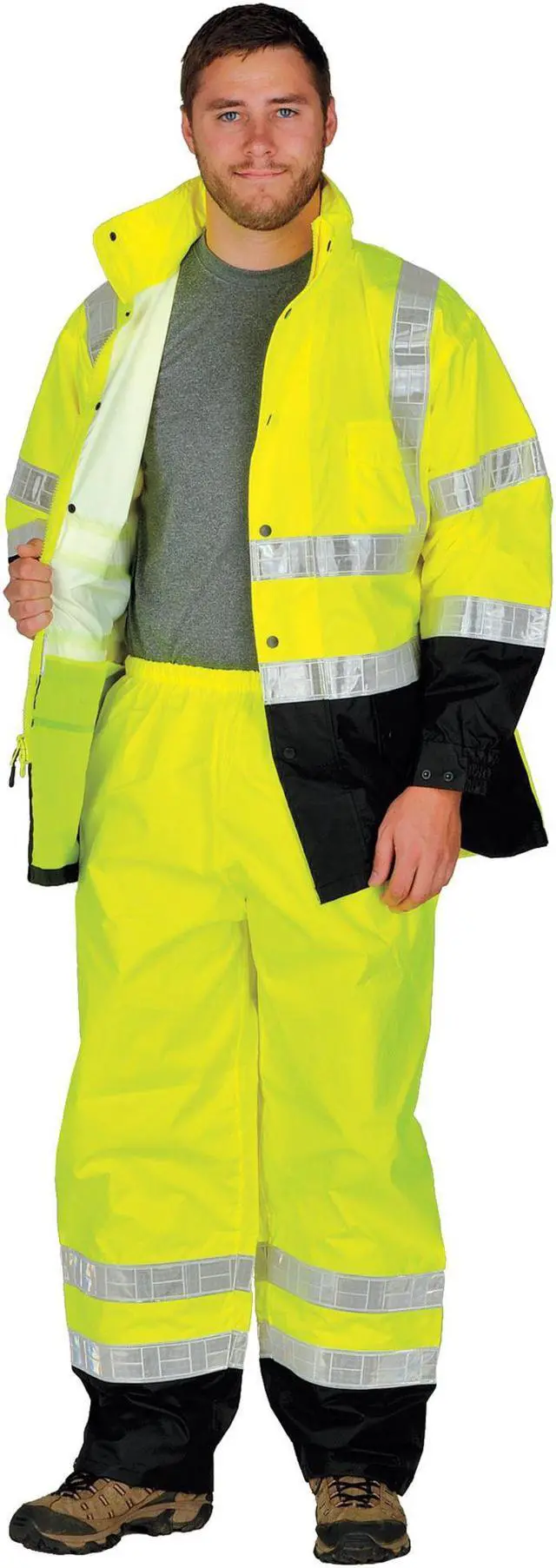 Main image of ML KISHIGO RW100-L-XL L/XL Class 3 Rainsuit