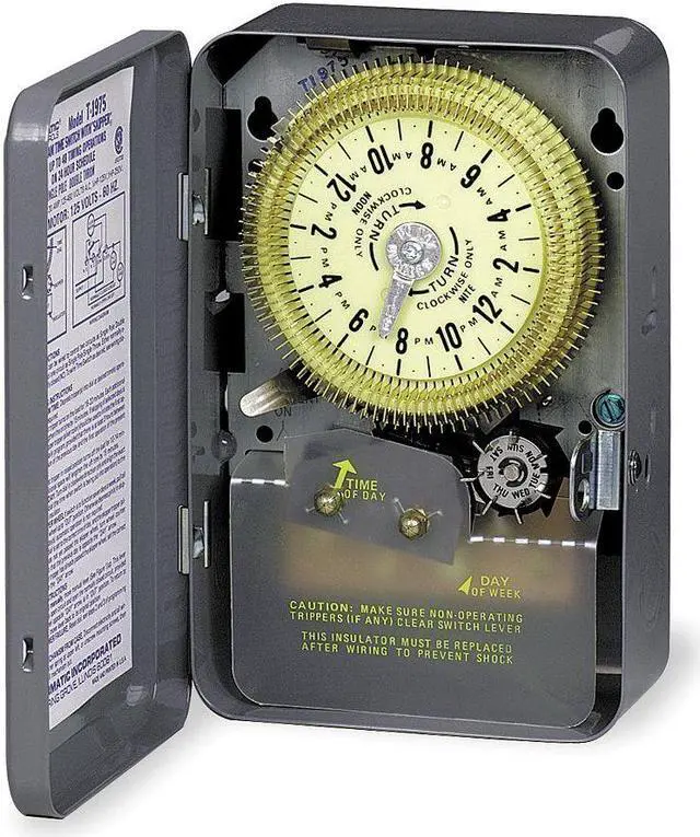 Alt view image 3 of 4 - INTERMATIC T1905 Electromechanical Timer,Multi Operation