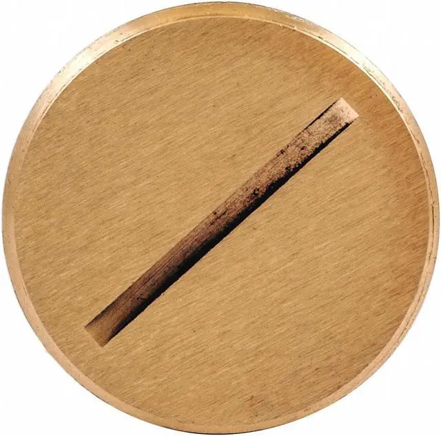 Alt view image 2 of 4 - HUBBELL WIRING DEVICE-KELLEMS S5007 Brass Insert