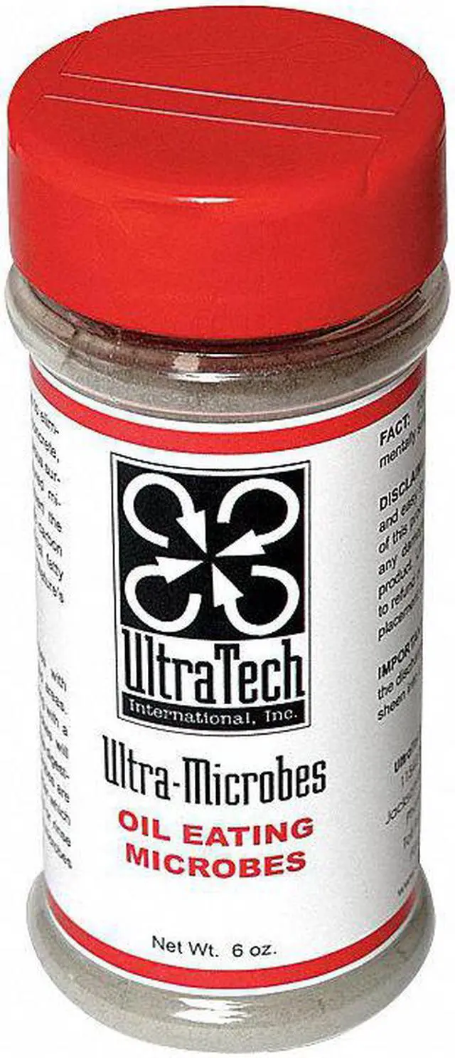 Alt view image 2 of 2 - ULTRATECH 5238 Oil-Eating Microbes, Shaker Bottle, Bentonite Clay, Microbes,
