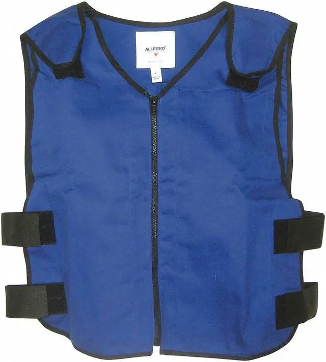 Main image of ALLEGRO 8413-05 2XL 22 In. L Cooling Vest, Blue
