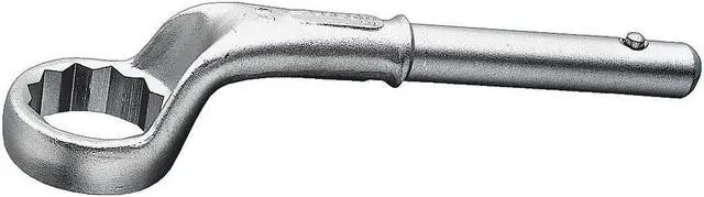 Main image of FACOM FM-54A.24 Box End Wrench, 24mm, 12pt, Satin, Offset