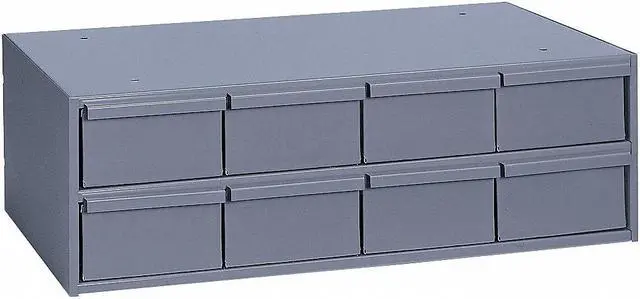 Alt view image 2 of 5 - DURHAM MFG 003-95 Prime Cold Rolled Steel, Drawer Bin Cabinet, 12 1/4 in D x 7