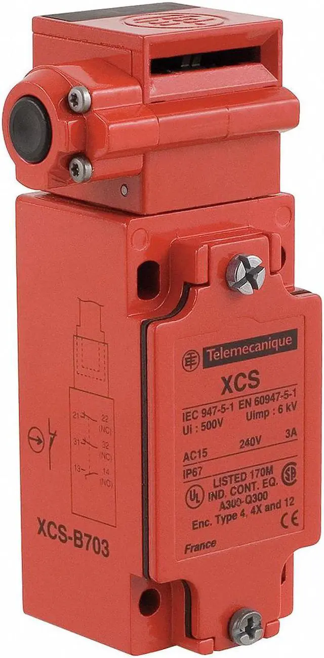 Main image of TELEMECANIQUE SENSORS XCSB703 2NC/1NO Safety Interlock Switch Nema 4, 4X, 12 IP