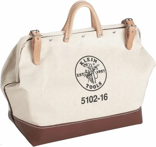 Alt view image 6 of 13 - Klein Tools 5102-14 14-Inch Canvas Tool Bag
