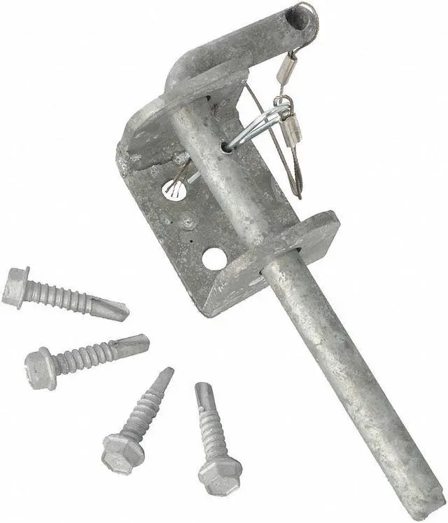 Main image of Locking pin secures inside of door